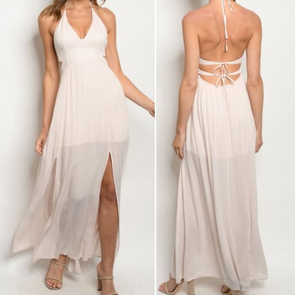 Trend Setter Diva Boutique Dresses & Skirts - Last 1! GIRLY & FLIRTY LIGHT PINK MAXI DRESS